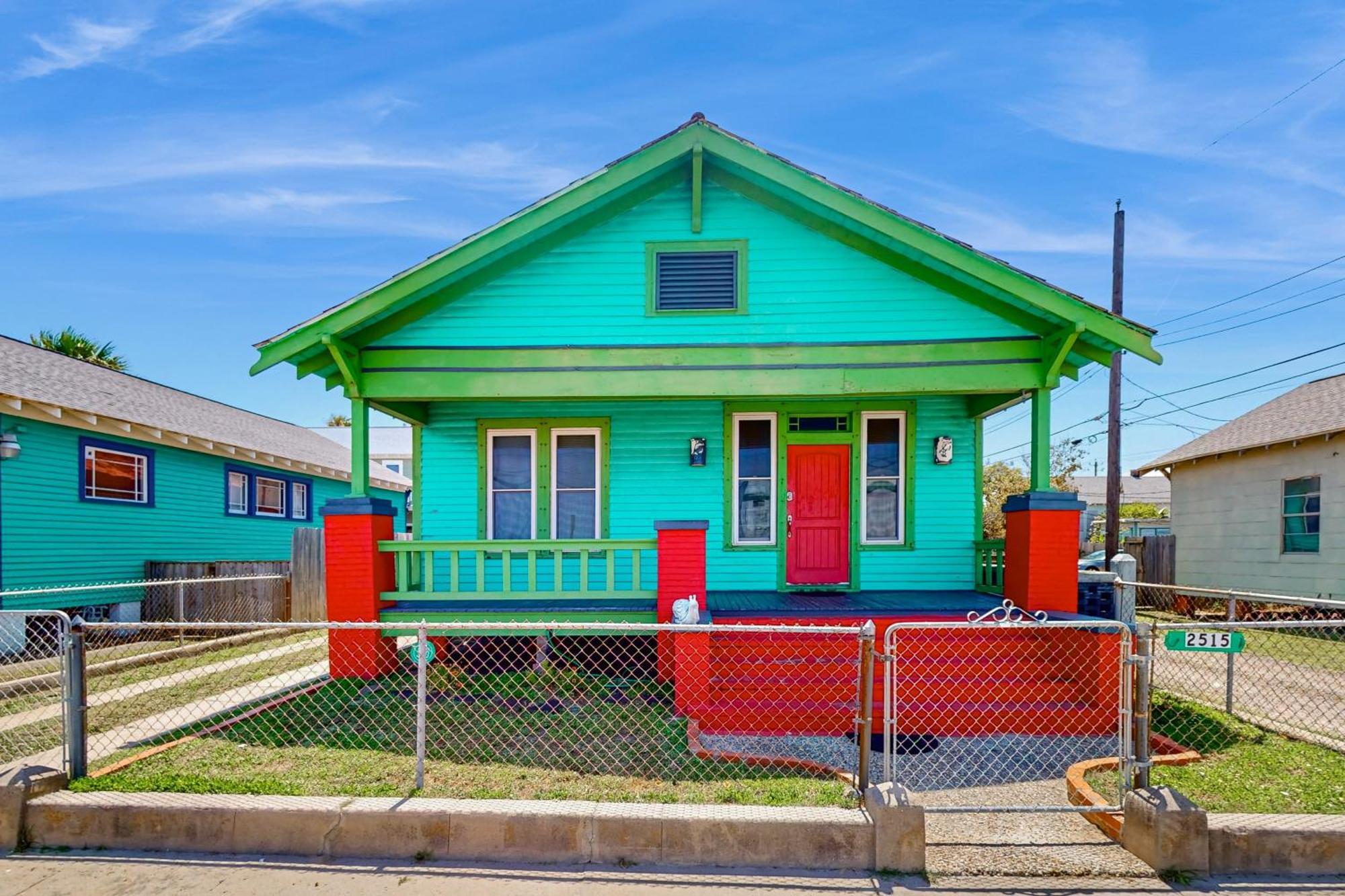 Sky Blue Beach Galveston Ngoại thất bức ảnh